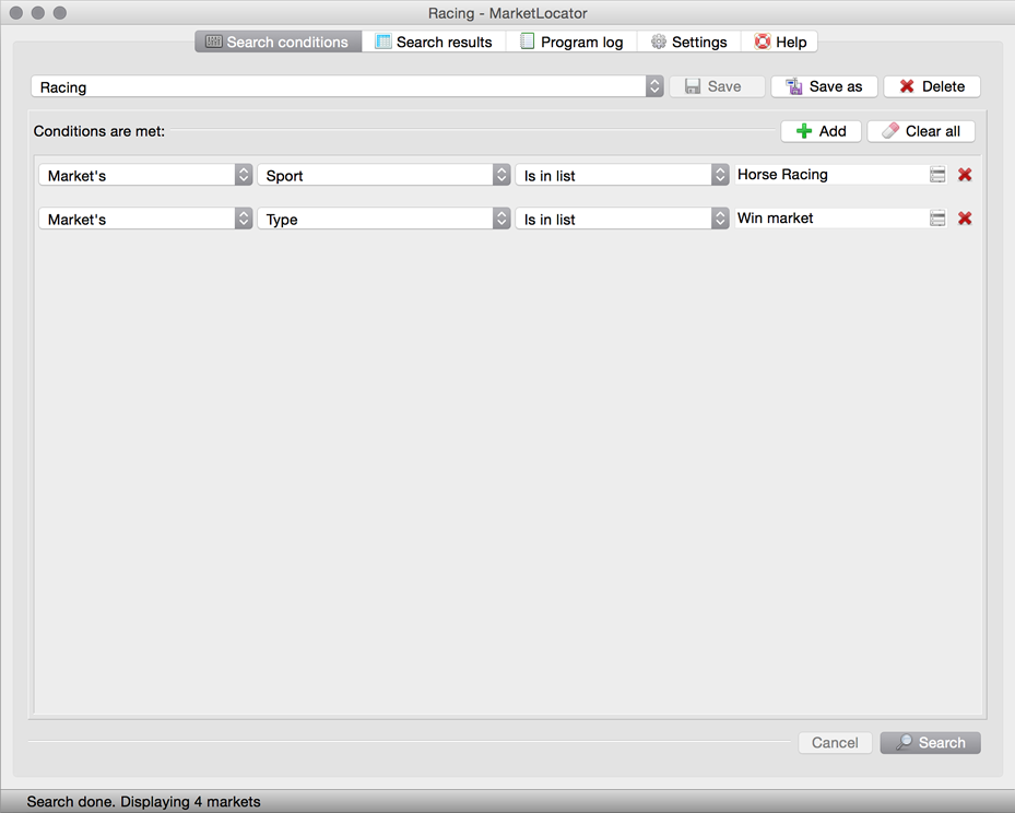 Creating a template